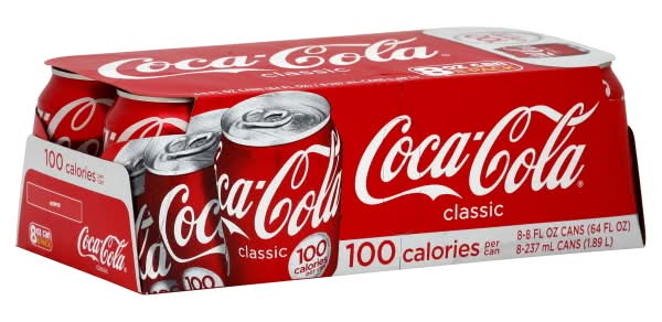 Coca-Cola Classic Soda (8 x 8 fl oz)
