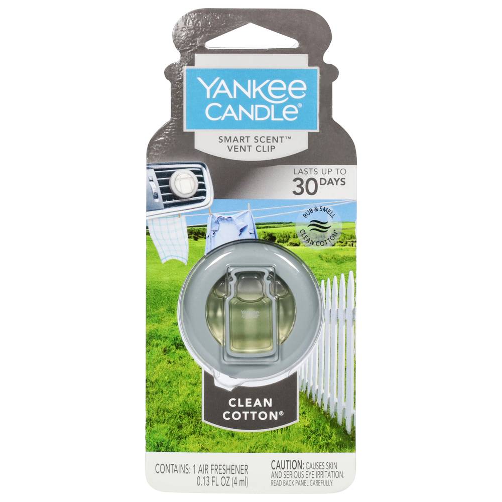 Yankee Candle Smart Scent Clean Cotton Air Freshener (0.13 fl oz)