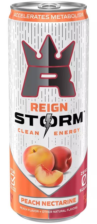 Reign Storm Peach Nectarine 12oz