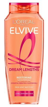 L'Oréal Elvive Dream Lengths Restoring Shampoo For Long Hair (250ml)