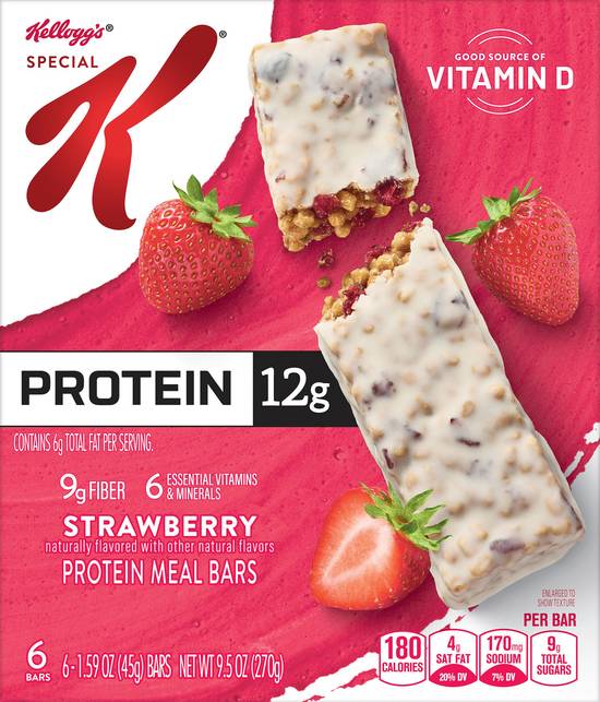 Special K Strawberry Protein Meal Bars (6 ct)