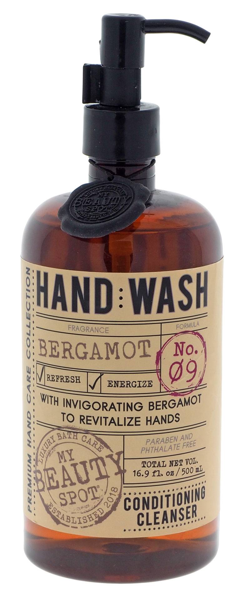 My Beauty Spot Conditioning Cleanser Hand Wash, Bergamot (500 ml)
