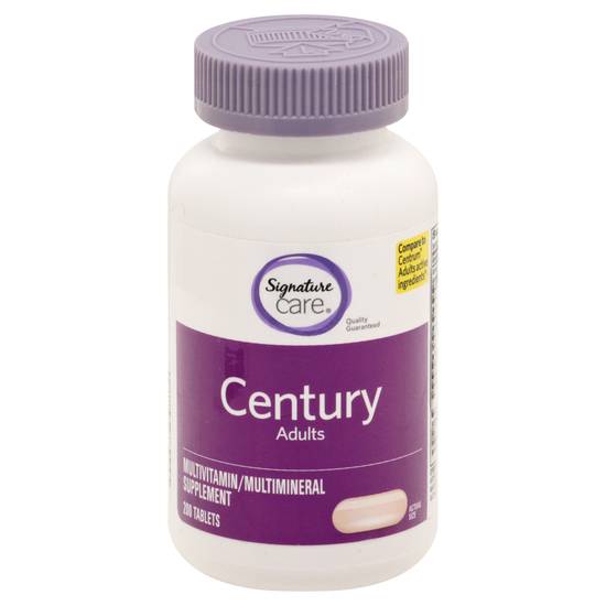 Signature Care Century Adults Multivitamin Supplement (200 ct)