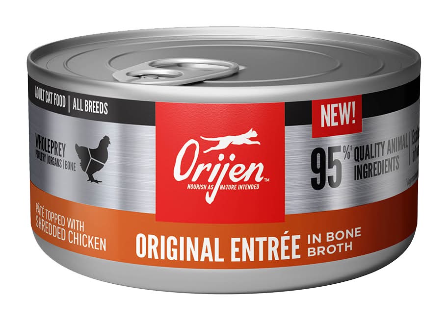 Orijen Original Entrée In Bone Broth Canned Cat Food (3 oz)