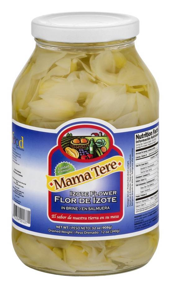 Mama Tere Izote Flower in Brine (2 lbs)