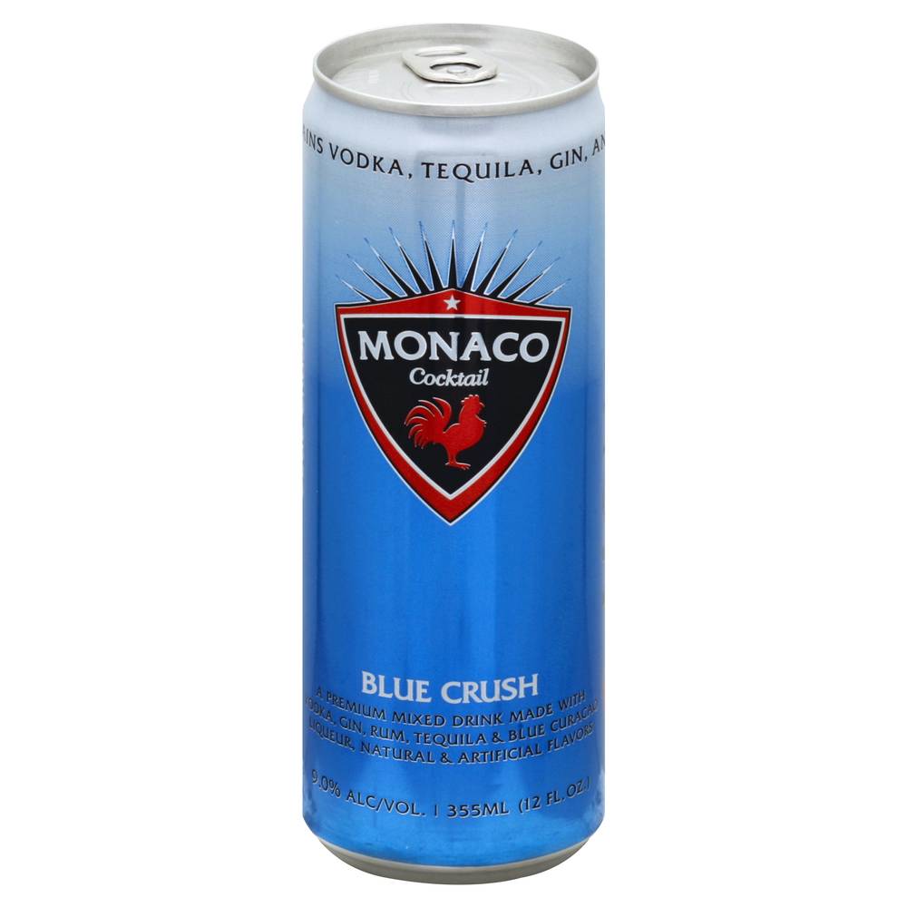 Monaco Blue Crush Cocktail (12 fl oz)