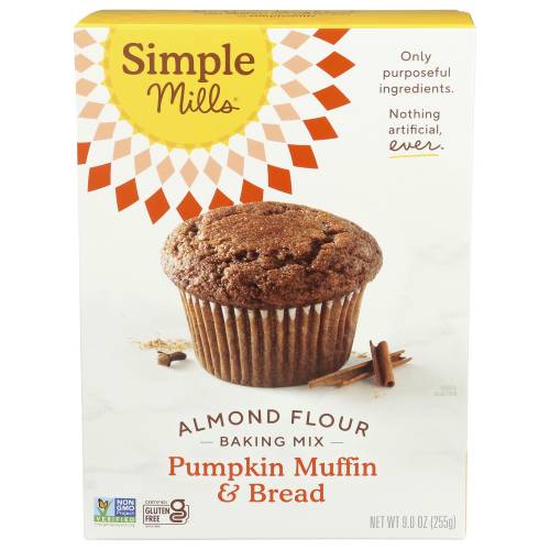 Simple Mills Almond Flour Pumpkin Muffin & Bread Mix