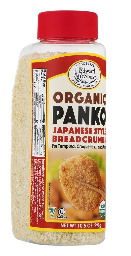 Edward & Sons Organic Japanese Style Panko Bread Crumbs (10.5 oz)