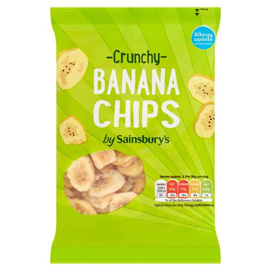 Sainsbury's Banana Chips 100g