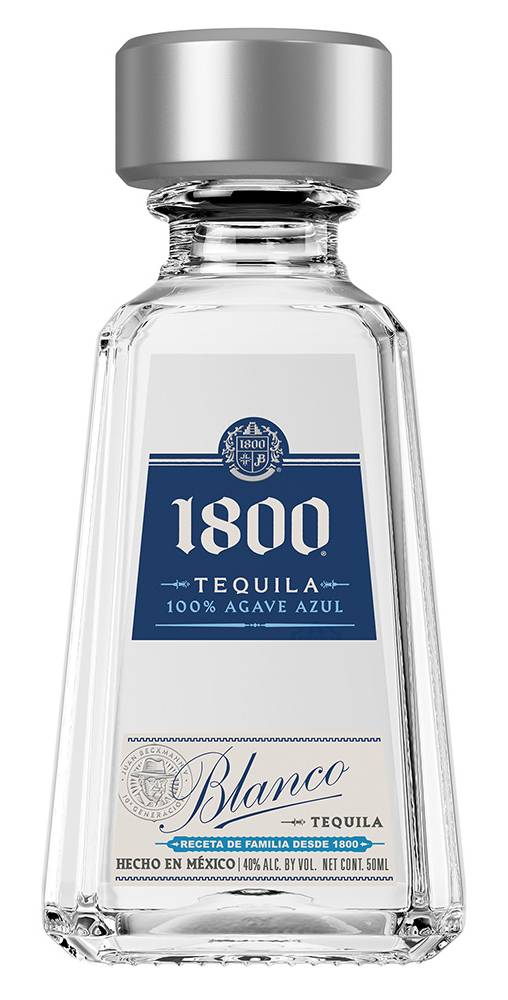 1800 Silver Blanco Tequila (50 ml)