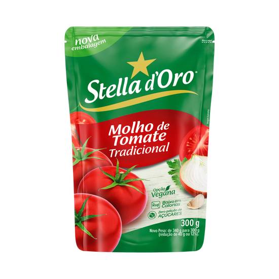Stella d'oro molho de tomate tradicional