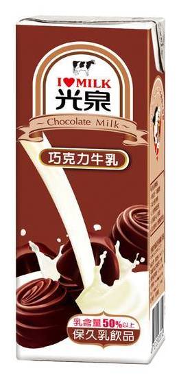 光泉調味高鈣乳(巧克力)200ml*6入#4710105320342