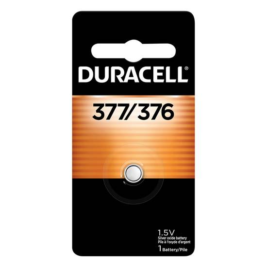 Duracell 376/377 1.5v Silver Oxide Battery
