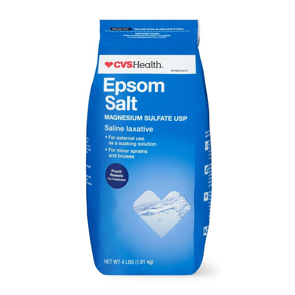 Cvs Health Epsom Salt, Unscented, 64 Oz