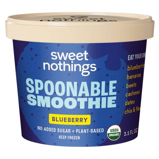 Sweet Nothings Smoothie Cup - Blueberry 3.5oz