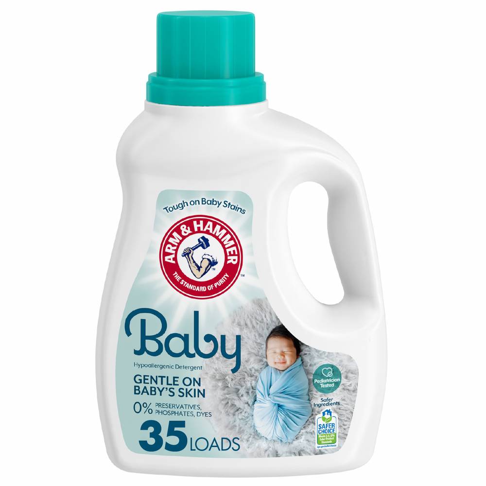 Arm & Hammer Baby Cuddly Clean Scent Hypoallergenic Detergent (55.1 fl oz)