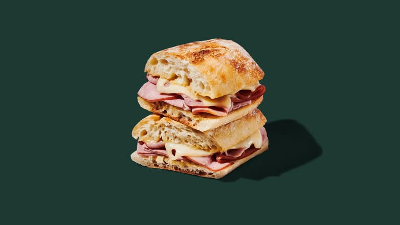 Ham & Swiss on Baguette