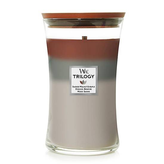 WoodWick® Autumn Embers 21.5 oz. Hourglass Candle