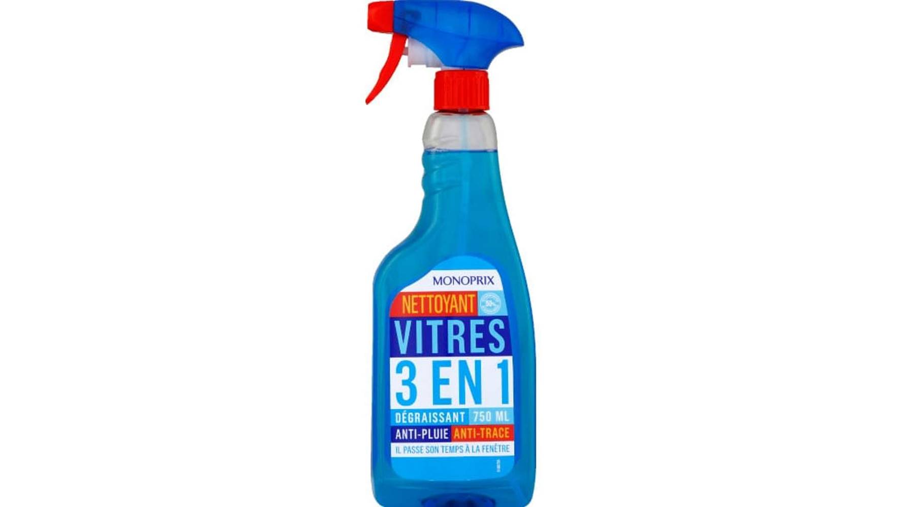 Monoprix - Nettoyant vitres 3 en 1