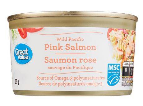 Great Value Wild Pacific Pink Salmon (213 g)