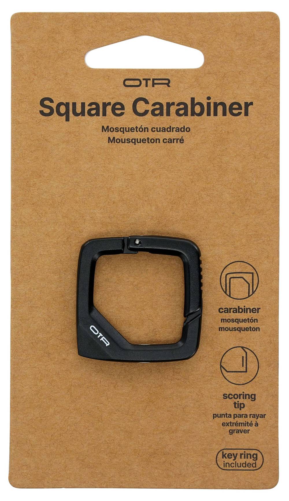 OTR 5-in D-shaped Straight Carabiner | 9986493