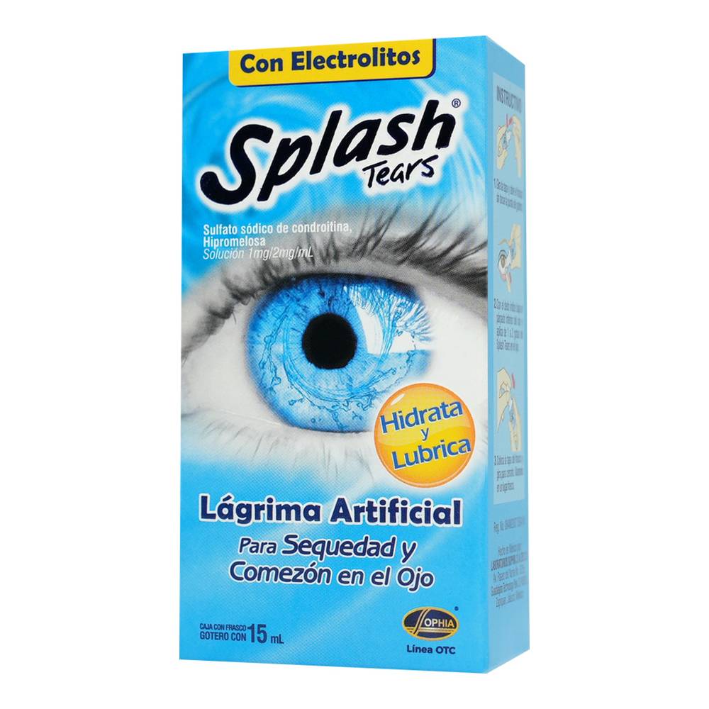 Sophia lágrima artificial splash tears (frasco 15 ml)