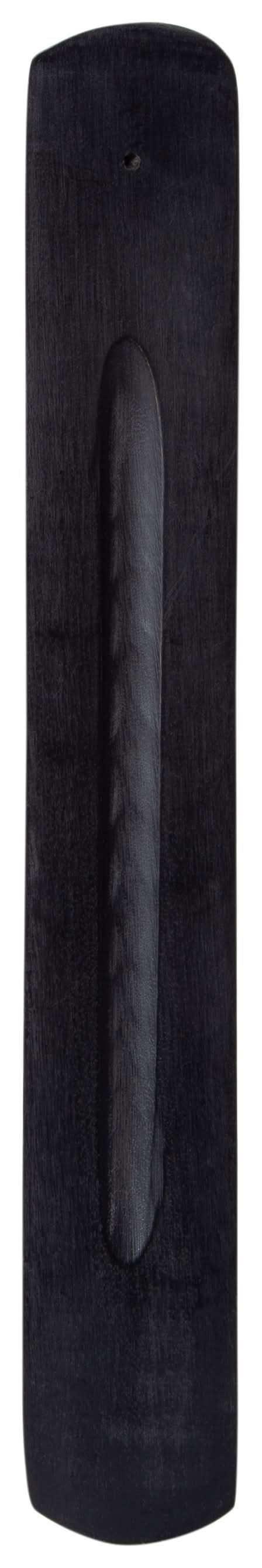 Black Wood Incense Holder Black