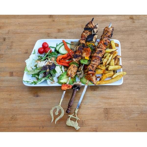 Assiette de 3 Brochettes