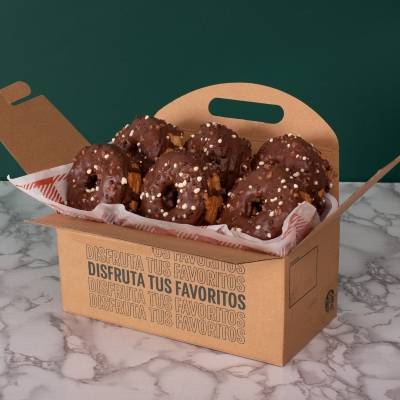 Media Docena de Cronuts de Chocolate.