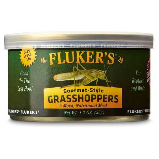 Fluker's Gourmet Style Grasshopper Reptile Food (1.2 oz)