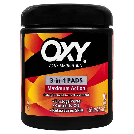 Oxy Maximum Strength Acne Pads (90 ct)