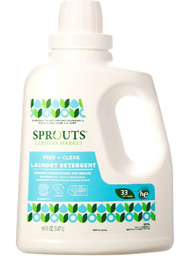 Sprouts Free And Clear Laundry Detergent