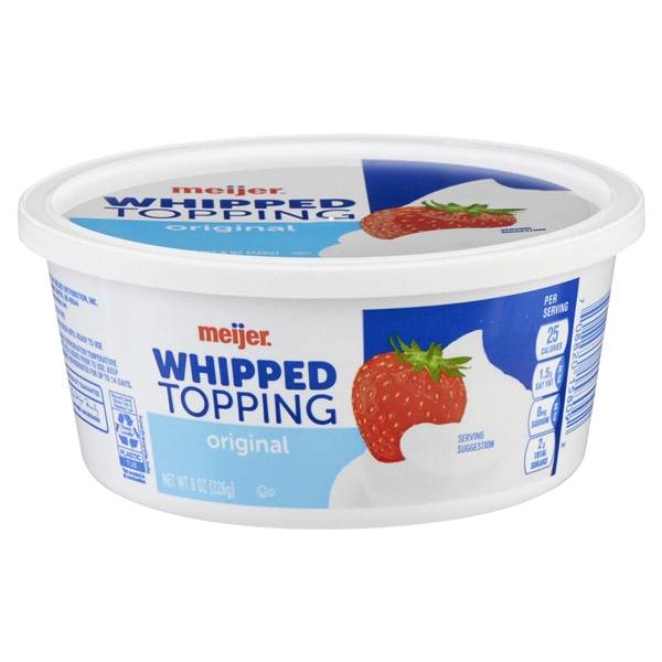 Meijer Whipped Topping (8 oz)