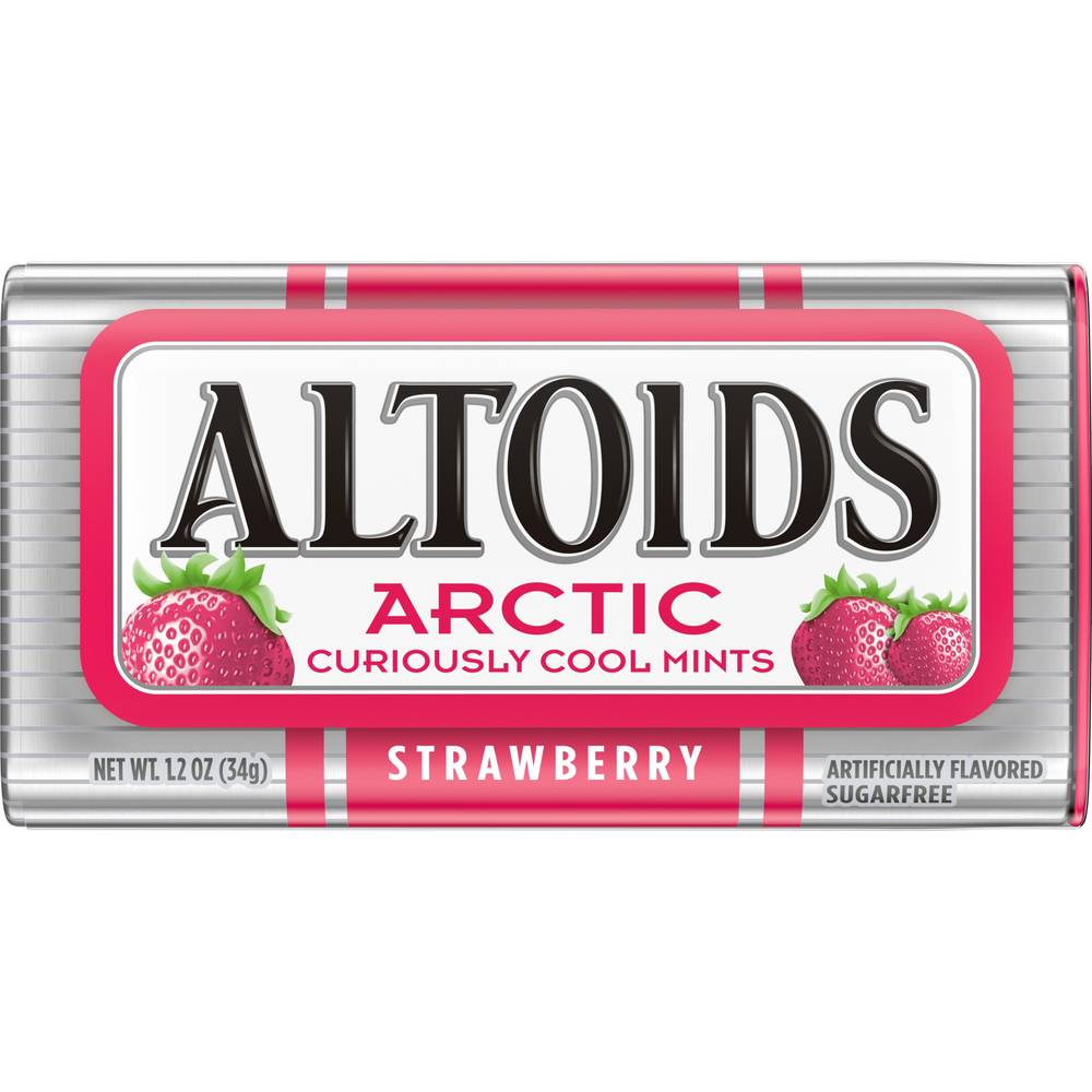 Altoids Arctic Curiously Cool Mints, Strawberry (1.2 oz)