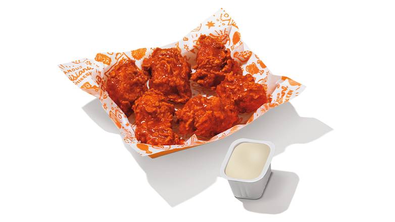 6 Piece Boneless Wings