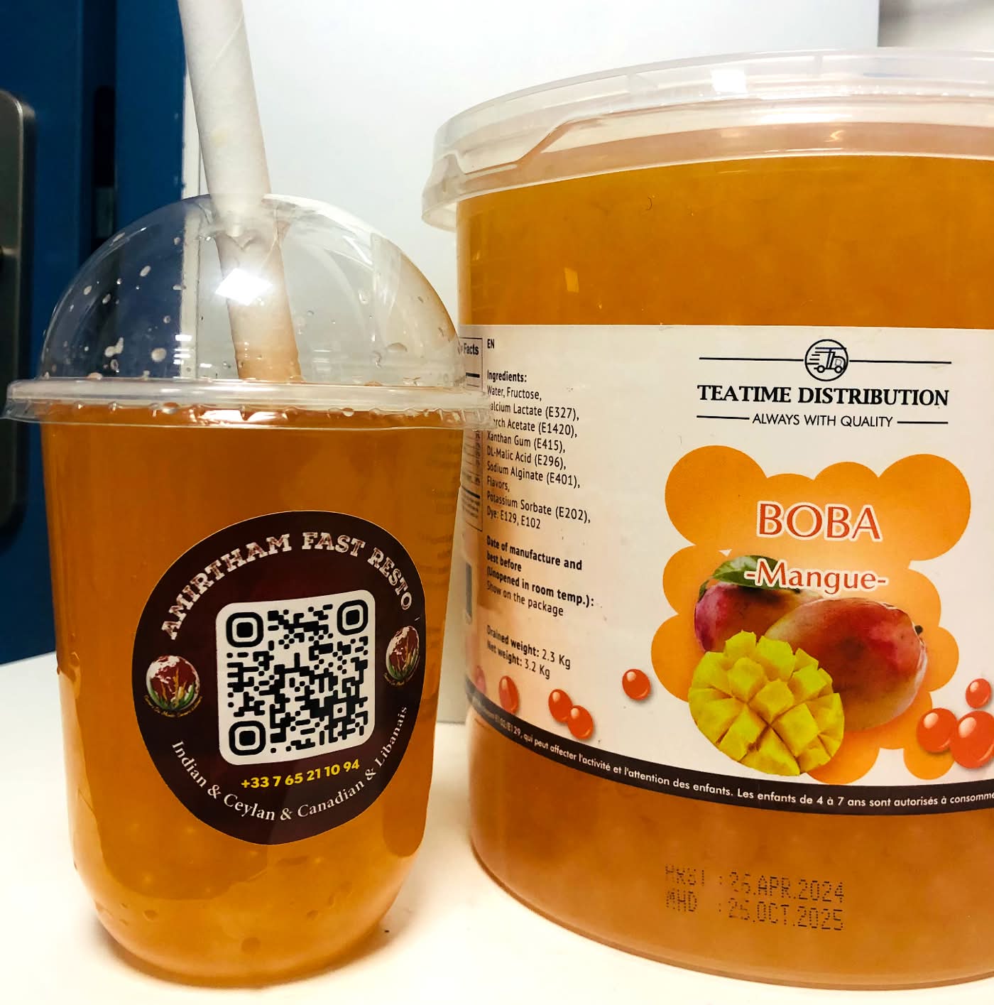 Jus De Bubble Tea  Mangue 35 CL