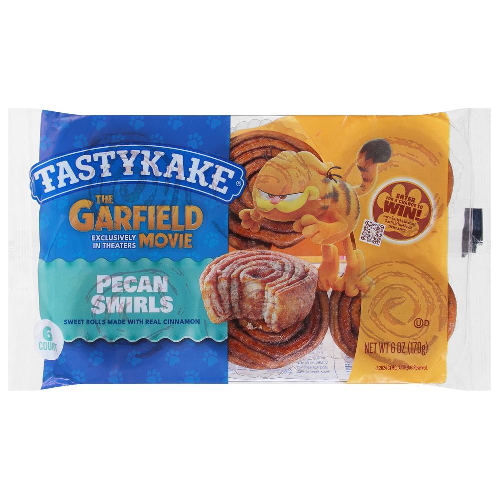 Tastykake Pecan Swirls (6 ct)