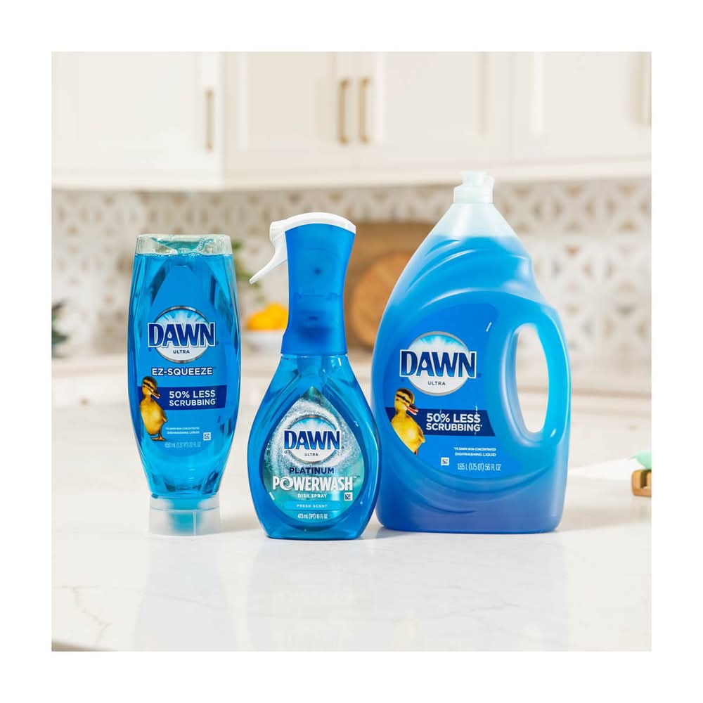 Dawn Ultra Liquid Dish Soap Dishwashing Liquid Grease Removal Original 15.5oz