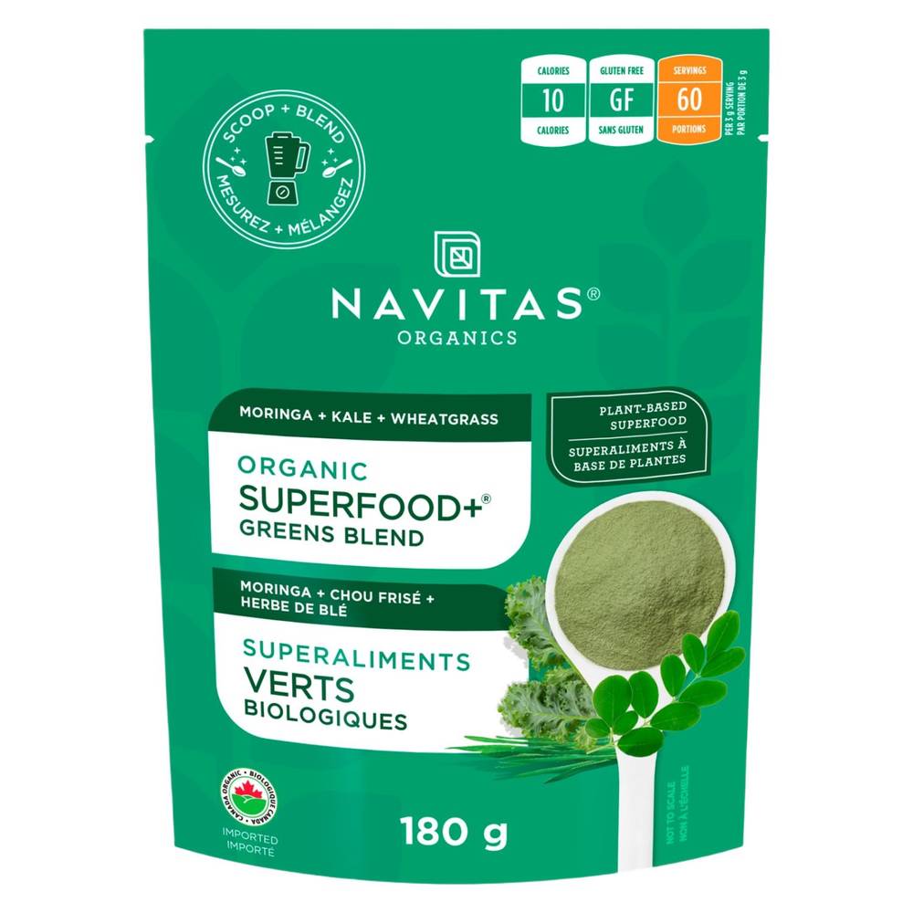 Navitas Greens Blend Nutritional Supplement (179 g)