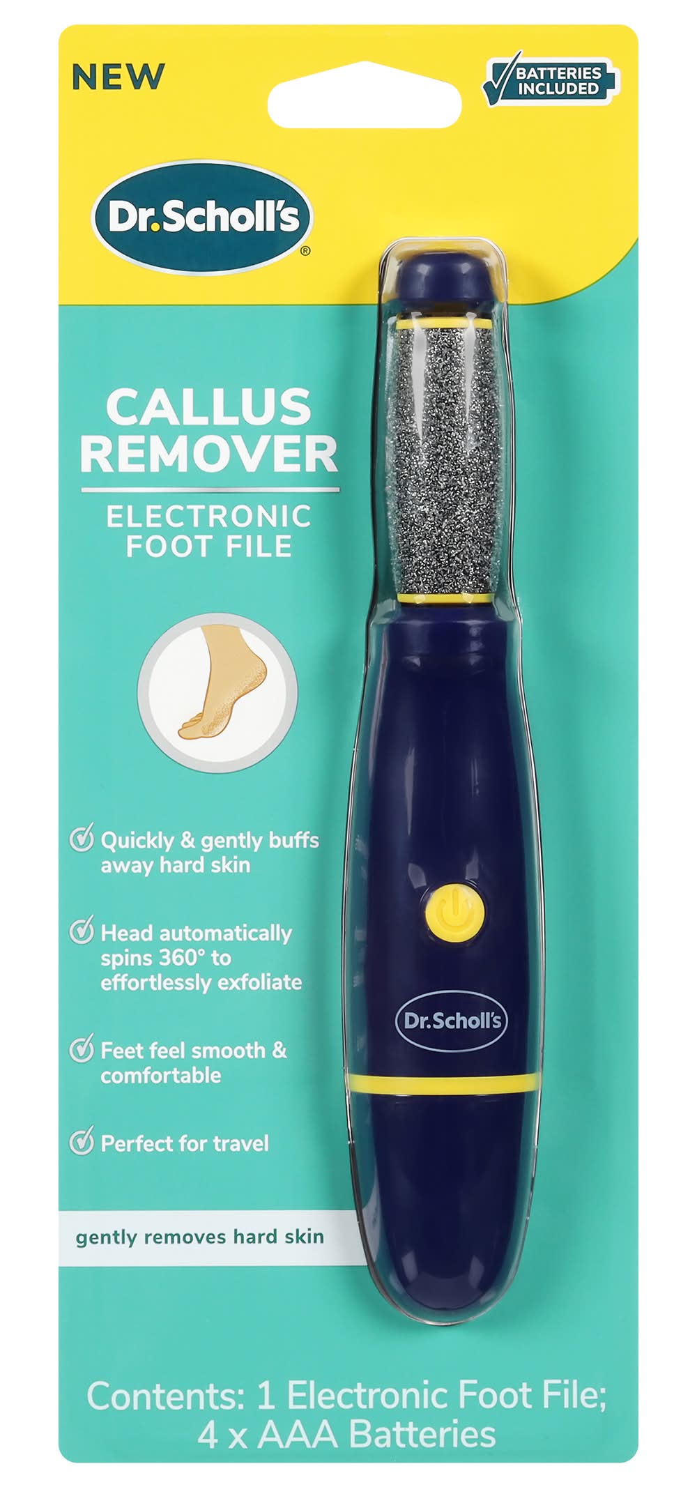 Dr. Scholl's Callus Remover Electronic Foot File