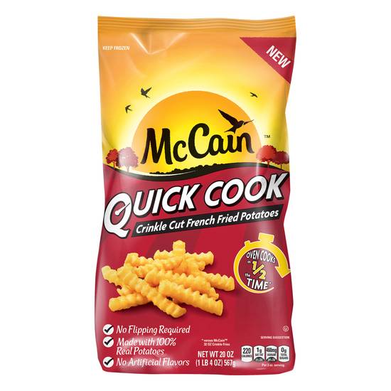 Mccain Crinkle Cut French Quick Cook Fried Potatoes