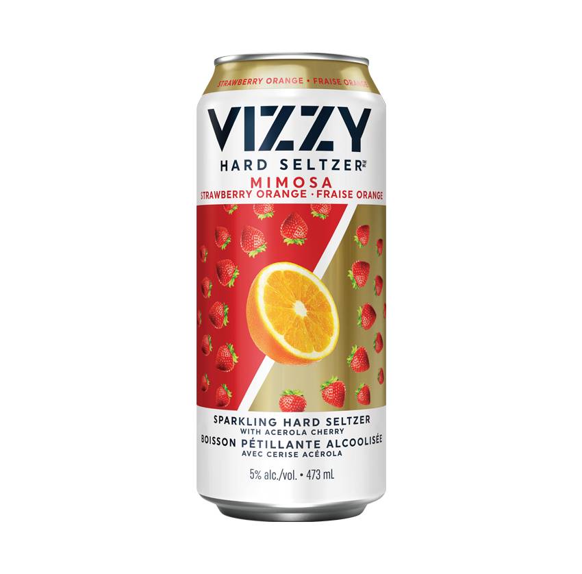 Vizzy Mimosa Strawberry Orange Malt (Can, 473ml)