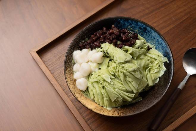 抹茶雪花冰