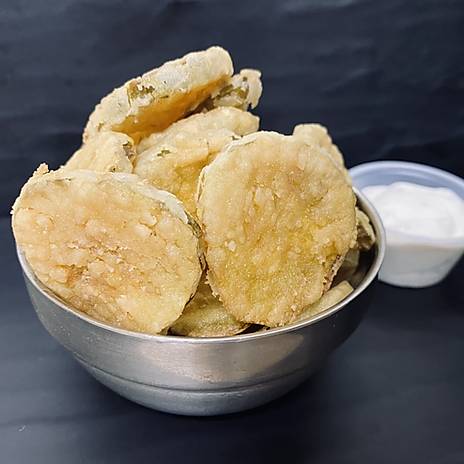 Deep Fried Pickles with Ranch