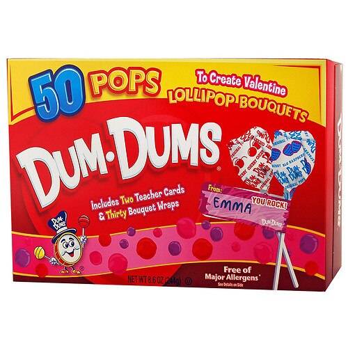 Order Dum Dums Valentine's Lollipop Bouquets - 8.6 oz food online from Walgreens store, Kingman on bringmethat.com