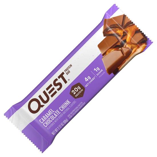Quest Caramel Chocolate Chunk Protein Bar 2.12oz