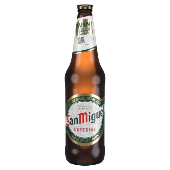 San Miguel Premium Lager Beer Bottle 660ml