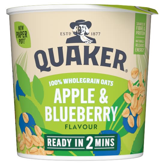 Quaker Apple-Blueberry, Oat So Simple Pot (57g)
