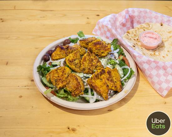 Chicken Kabob Salad