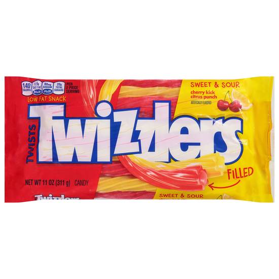 Twizzlers Sweet & Sour Filled Twists Candy